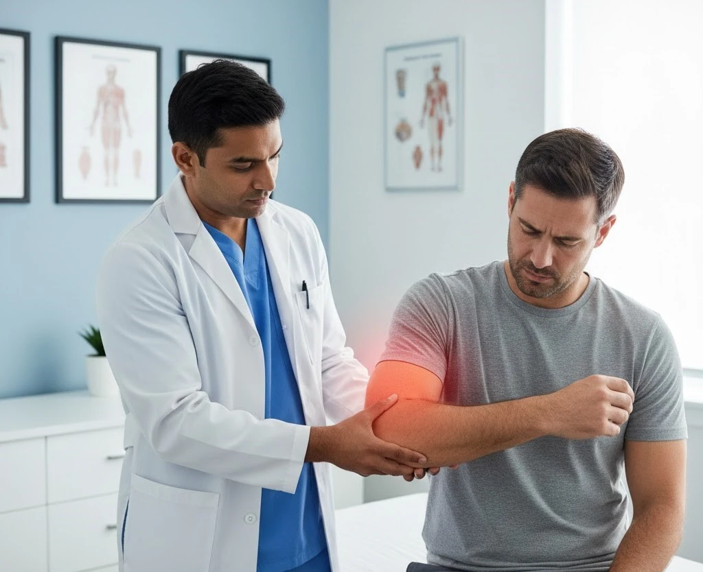 Tennis Elbow Treatment at Trinay Orthopedic Hospital